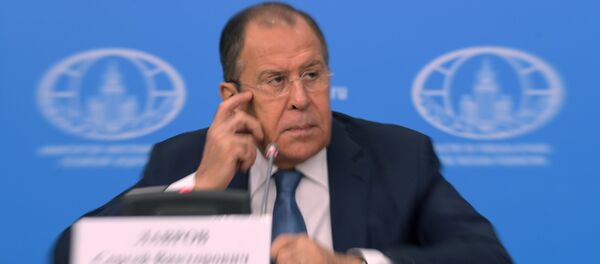 Пресс-конференция министра иностранных дел РФ С. Лаврова - Sputnik Moldova