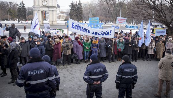 Protest profesori - Sputnik Moldova