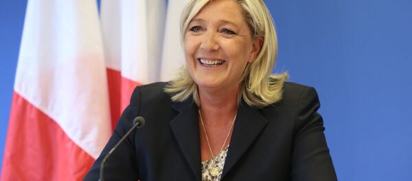 PRESS CONFERENCE GIVEN BY MARINE LE PEN AT THE 'FRONT NATIONAL' HEADQUARTERs. - Sputnik Молдова