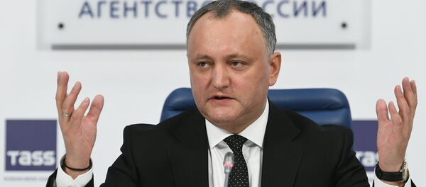 Пресс-конференция президента Республики Молдова И.Додона - Sputnik Moldova