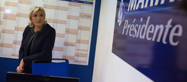 Лидер французской партии Национальный фронт Марин Ле Пен - Sputnik Moldova-România