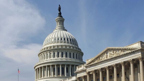 Здание Конгресса США (Капитолий) в Вашингтоне - Sputnik Moldova-România