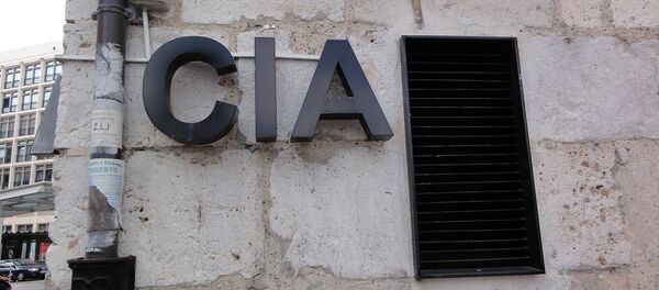 A CIA sign on a wall - Sputnik Moldova-România