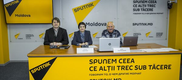 Евгений Паскарь,Елена Зубкова и Илья Тромбицкий - Sputnik Молдова