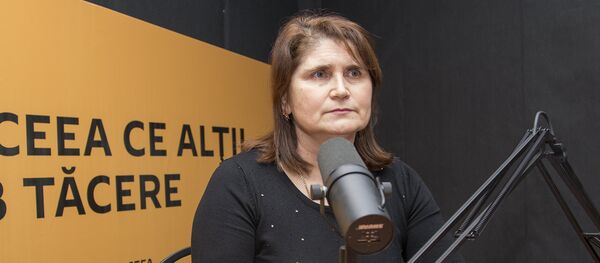 Elena Carchilan, în studioul Sputnik Moldova - Sputnik Moldova
