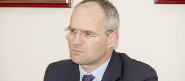 Спецпредставитель действующего председателя ОБСЕ Вольф Дитрих Хайм Спецпредставитель действующего председателя ОБСЕ Вольф Дитрих Хайм - Sputnik Молдова