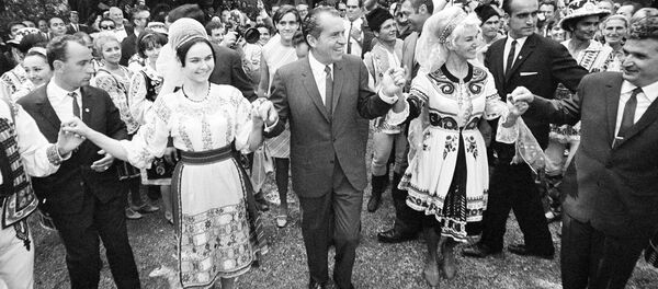 Ceaușescu și Nixon - Sputnik Moldova-România