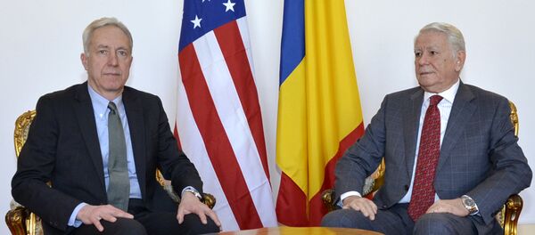 Teodor Meleșcanu și Hans Klemm - Sputnik Moldova-România