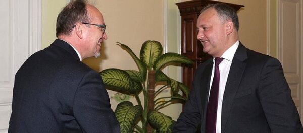 Igor Dodon și Daniel Ioniță - Sputnik Moldova