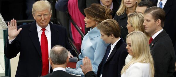 Церемония инаугурации избранного президента США Дональда Трампа - Sputnik Moldova-România