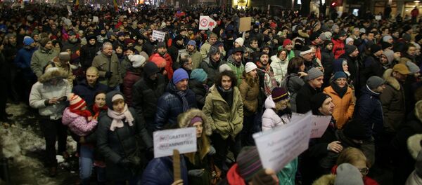 Proteste la București - Sputnik Moldova