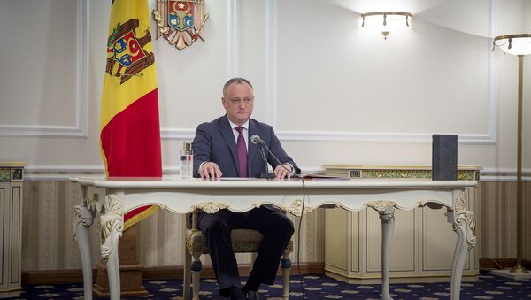Президент Игорь Додон дал большую пресс-конференцию для СМИ - Sputnik Молдова