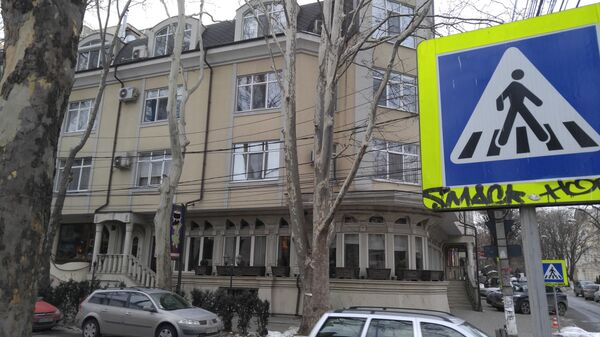 Центр Кишинева, ул. Эминеску на этом месте находилось кафе Фулгушор - Sputnik Молдова