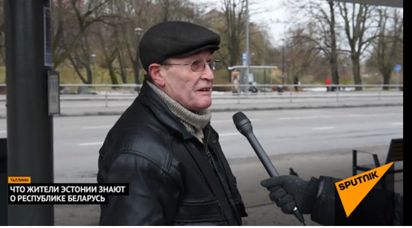 Двойник Михая Гимпу в Таллинне - Sputnik Молдова