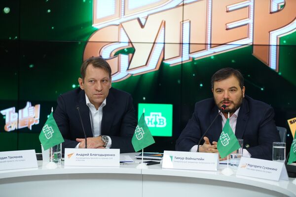 Андрей Благодыренко и Тимур Вайнштейн Андрей Благодыренко и Тимур Вайнштейн - Sputnik Молдова