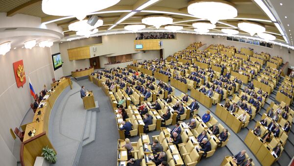 Дополнительное пленарное заседание Госдумы РФ - Sputnik Moldova