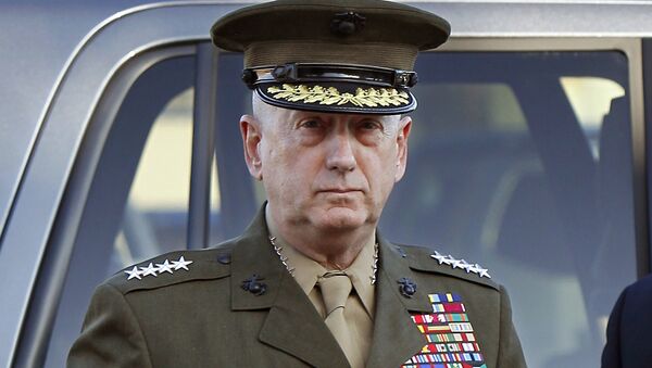 U.S. Marine Corps four-star general James Mattis arrives to address at the pre-trial hearing of Marine Corps Sgt. Frank D. Wuterich at Camp Pendleton, California U.S in a March 22, 2010 file photo - Sputnik Moldova-România