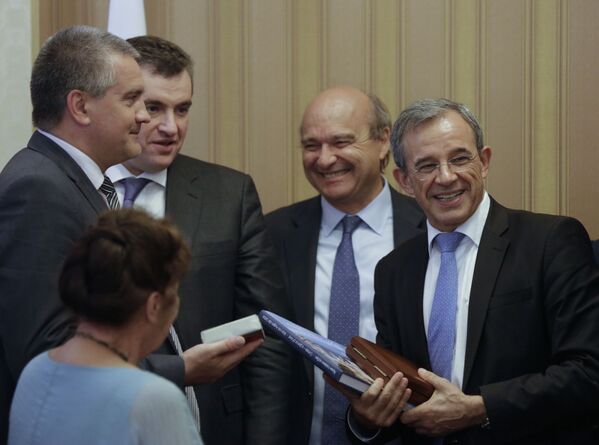Визит делегации французских депутатов в Крым - Sputnik Молдова