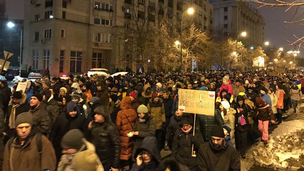 Proteste București - Sputnik Молдова