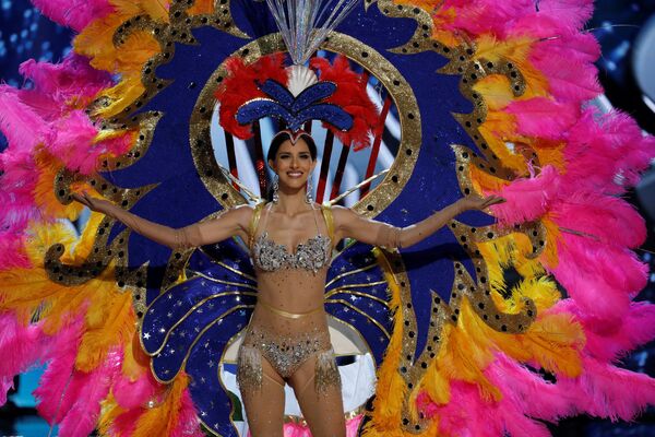 Мисс Американские Виргинские Острова на конкурсе национальных костюмов Мисс Вселенная - Sputnik Молдова