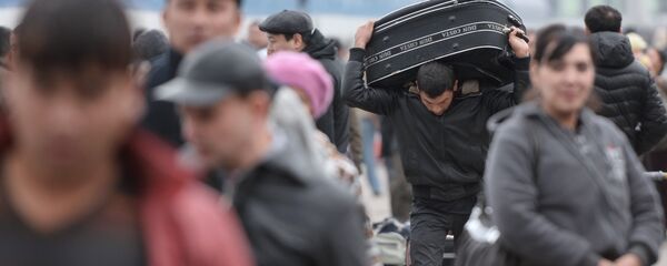 Мигранты в Москве - Sputnik Moldova