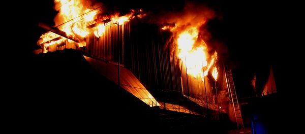 Пожар в Кишиневе - Sputnik Moldova