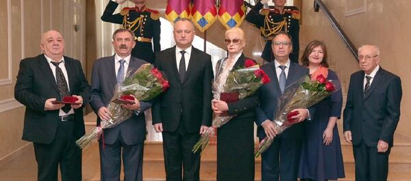 Conferirea ordinului „Bogdan Întemeietorul” - Sputnik Moldova