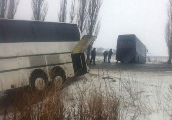 ДТП на автодороге Житомир-Могилев-Подольский ДТП на автодороге Житомир-Могилев-Подольский - Sputnik Moldova