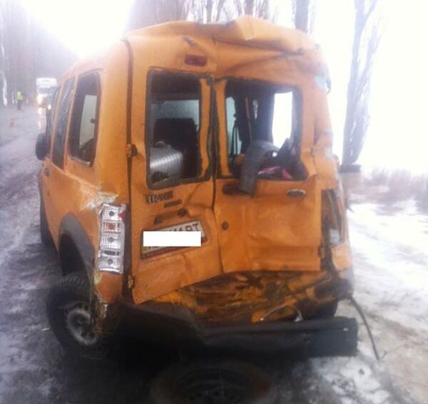 ДТП на автодороге Житомир-Могилев-Подольский ДТП на автодороге Житомир-Могилев-Подольский - Sputnik Молдова