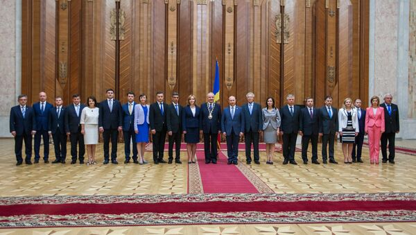 Члены кабмина Стрельца принесли присягу перед президентом Молдовы - Sputnik Молдова