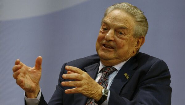Billionaire financier George Soros - Sputnik Moldova-România