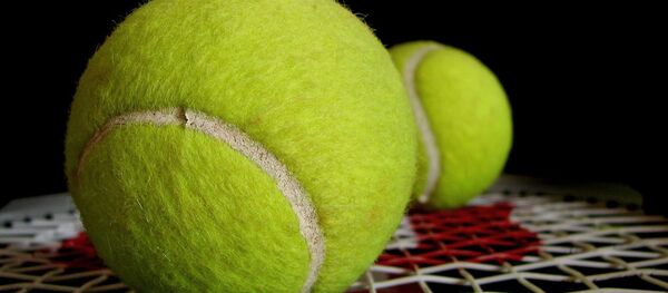 Теннисные мячи, архивное фото - Sputnik Молдова