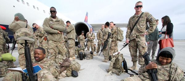 Soldați americani - Sputnik Moldova-România