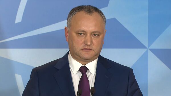 Igor DODON - Sputnik Moldova