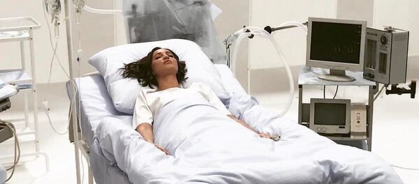 Olga Buzova pe pat de spital Olga Buzova pe pat de spital - Sputnik Молдова