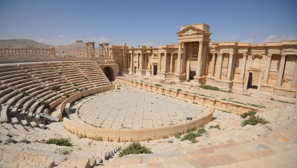 Historic site in Palmyra destroyed in military operations - Sputnik Moldova-România