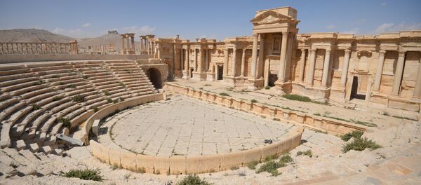 Historic site in Palmyra destroyed in military operations Historic site in Palmyra destroyed in military operations - Sputnik Moldova-România