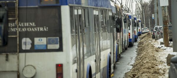 обрыв троллейбусных проводов - Sputnik Молдова