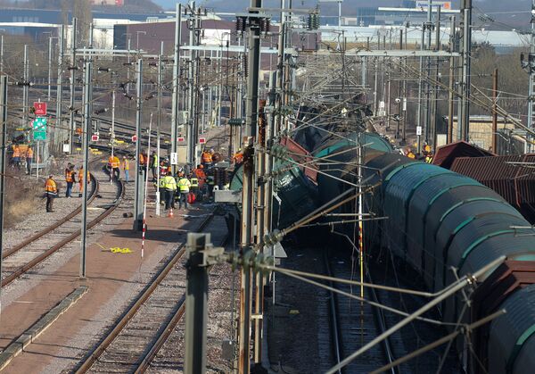 Столкновение поездов в Люксембурге - Sputnik Молдова