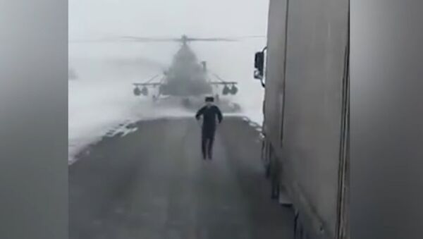 Вертолет заблудился из-за бурана - Sputnik Молдова