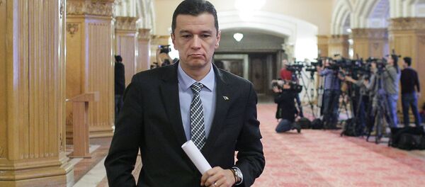 Prim-ministrul României Sorin Grindeanu Prim-ministrul României Sorin Grindeanu - Sputnik Moldova-România