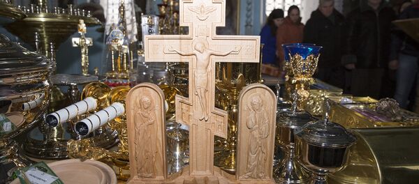 Передача церковной утвари Передача церковной утвари - Sputnik Молдова