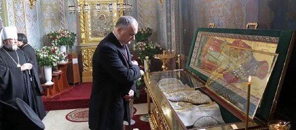 Președintele moldovean Igor Dodon - Sputnik Moldova