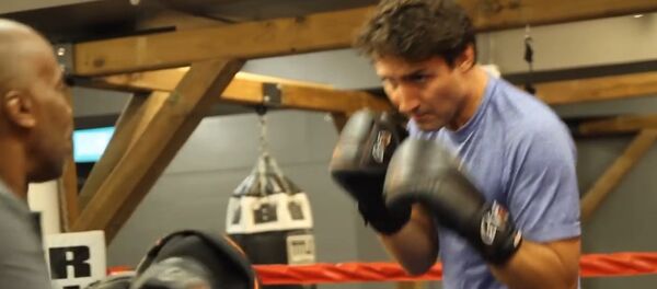 Justin Trudeau Boxing - Sputnik Moldova