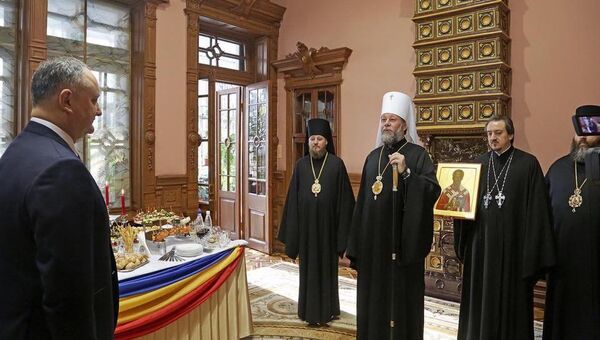 Подарки Игорю Додону Подарки Игорю Додону - Sputnik Молдова