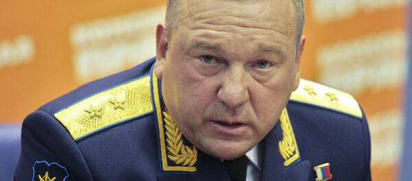 Пресс-конференция командующего Воздушно-десантными войсками генерал-лейтенанта Владимира Шаманова - Sputnik Moldova-România