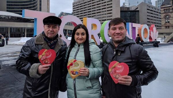 Corina Țepeș, Costi Burlacu și Mihai Ciobanu la Toronto - Sputnik Moldova