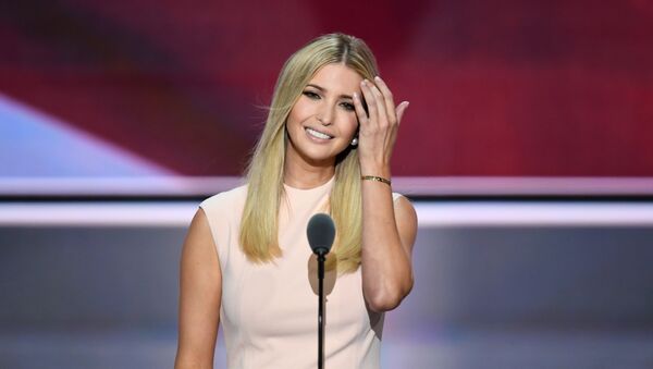 Republican presidential candidate Donald Trump's daughter Ivanka addresses delegates on the final night of the Republican National Convention, 2016 - Sputnik Moldova-România