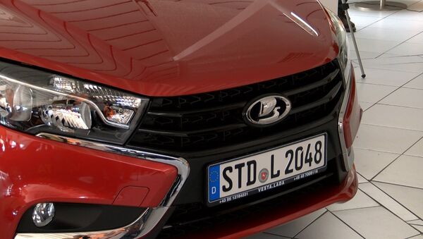 Старт продаж автомобиля Lada Vesta в Германии - Sputnik Молдова
