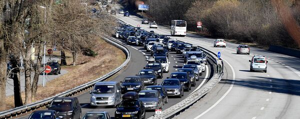 шоссе N90 между Альбервиле и Мутье, Франция - Sputnik Moldova-România